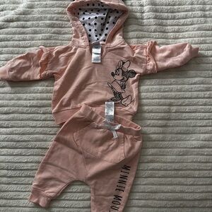 Disney Pink Minnie Mouse Kids One Piece